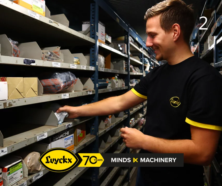 Handling an order in our warehouse