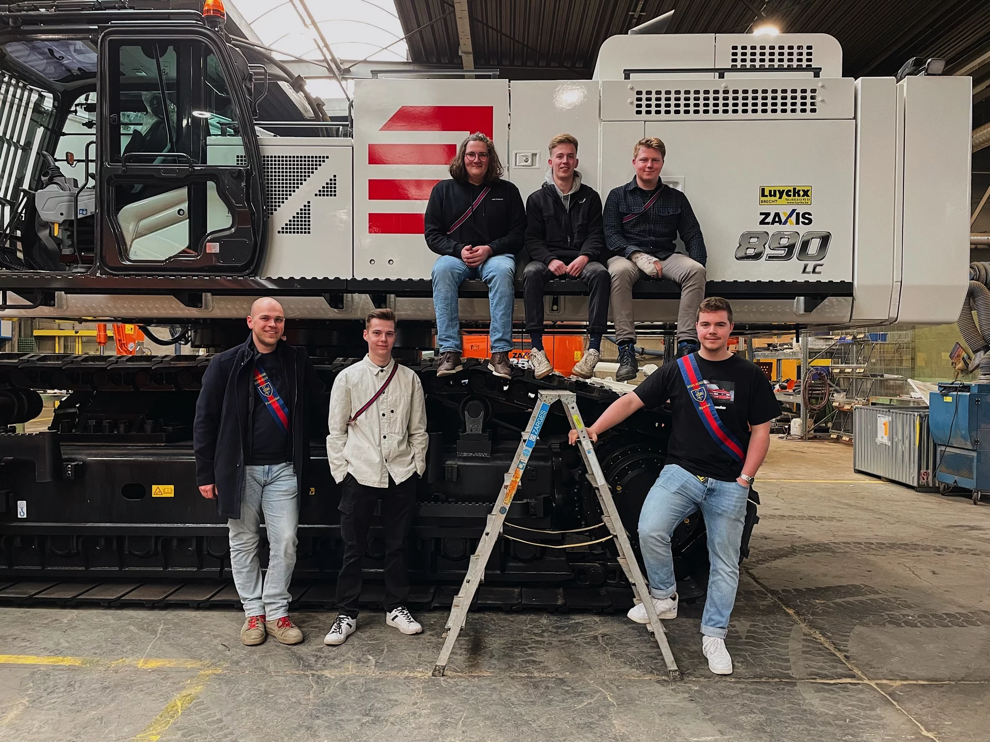 Company visit of student association KVHC Mereta