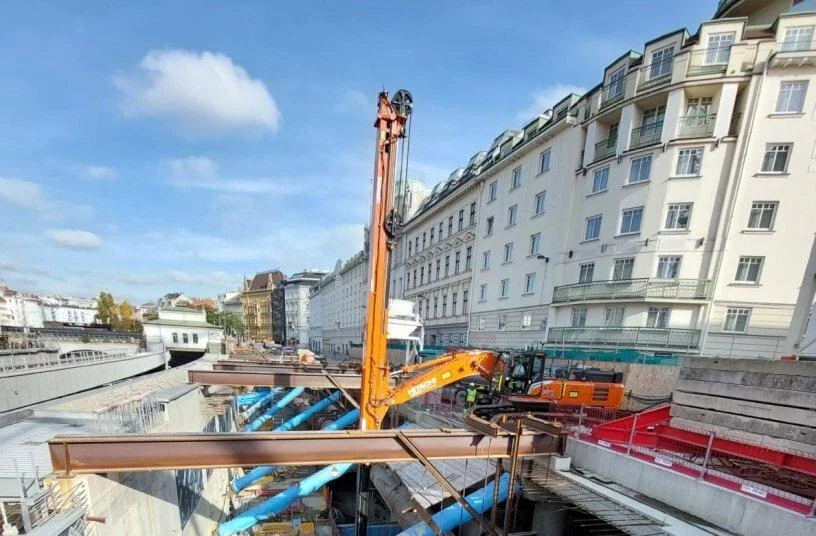 Hitachi ZX350LC-7 CTA is ideal for Austrian infrastructure project