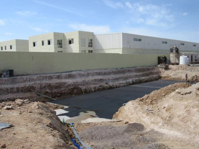 Progress new facilities under construction - Middle East Crane