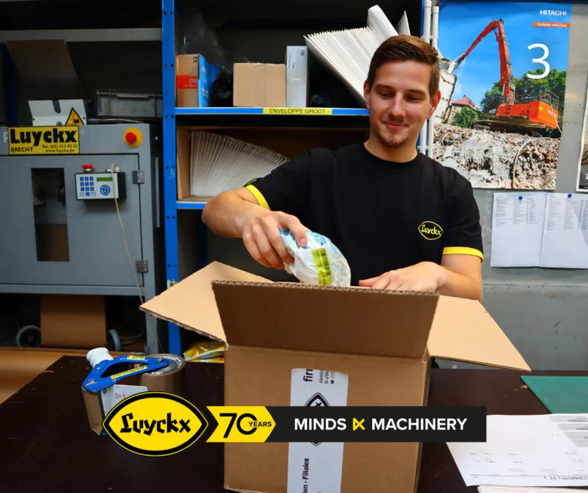 Handling an order in our warehouse