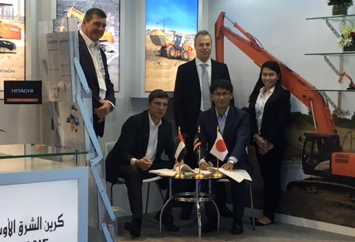 Hitachi signs Middle East Crane as UAE distributor