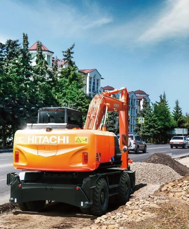 New arrival WHEELED EXCAVATORS