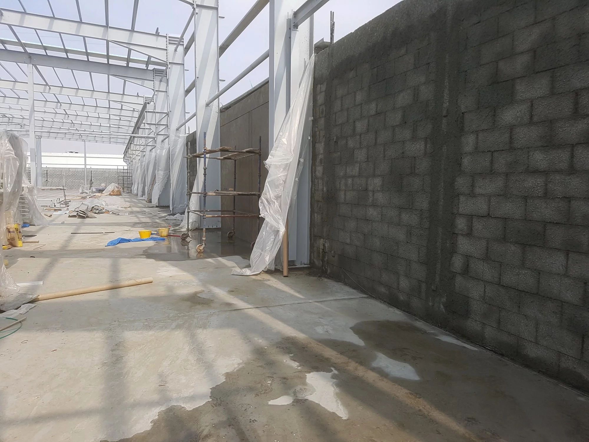 Progress new facilities under construction - Middle East Crane