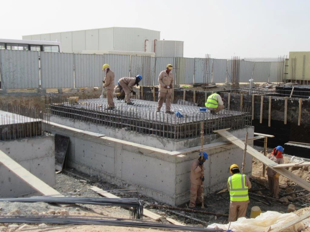 Progress new facilities under construction - Middle East Crane