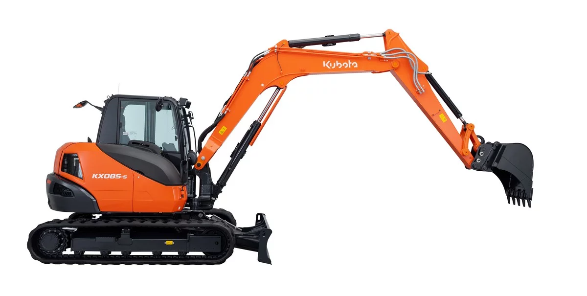 Kubota launches next-generation 8 tonne mini-excavator