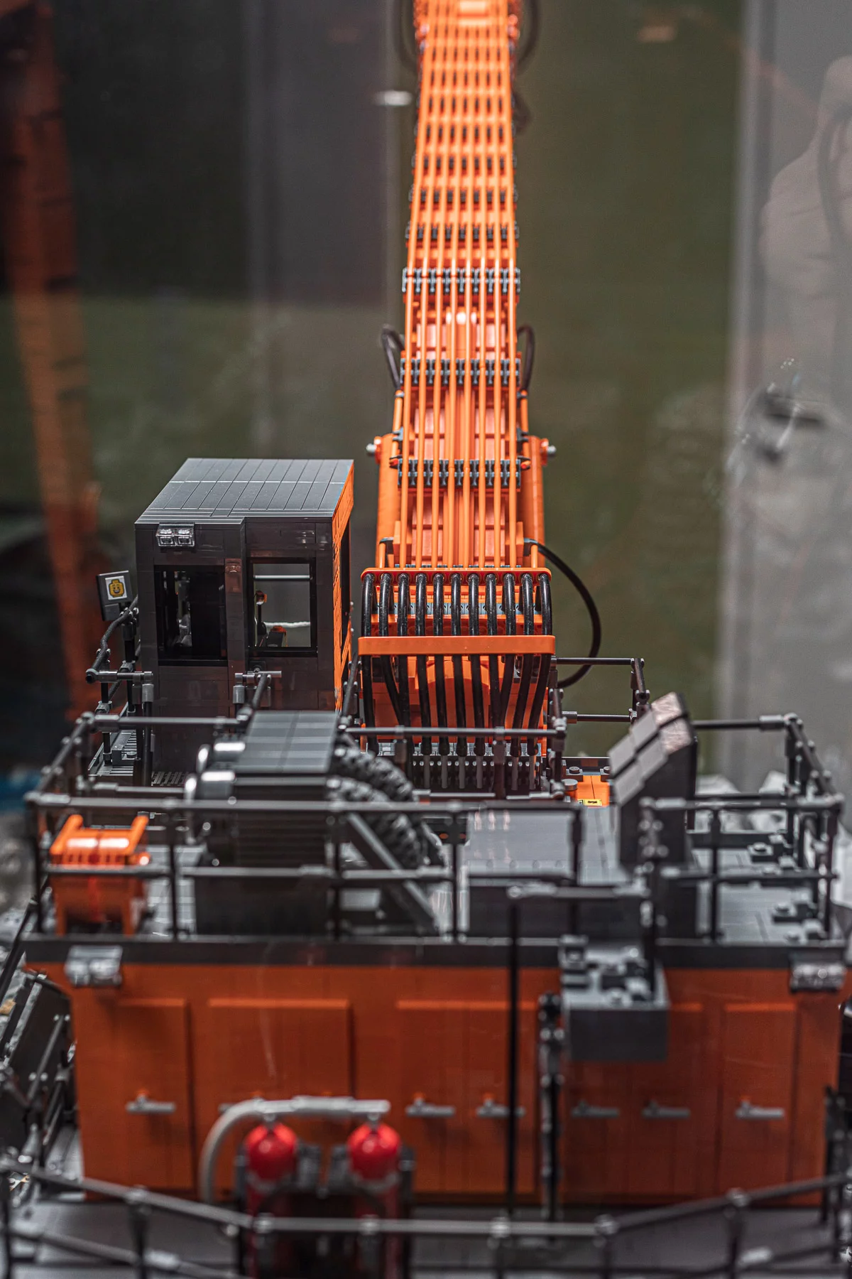 Lego® scale model EX1900 SL 40 meters and EX1200-7 with 2-piece boom