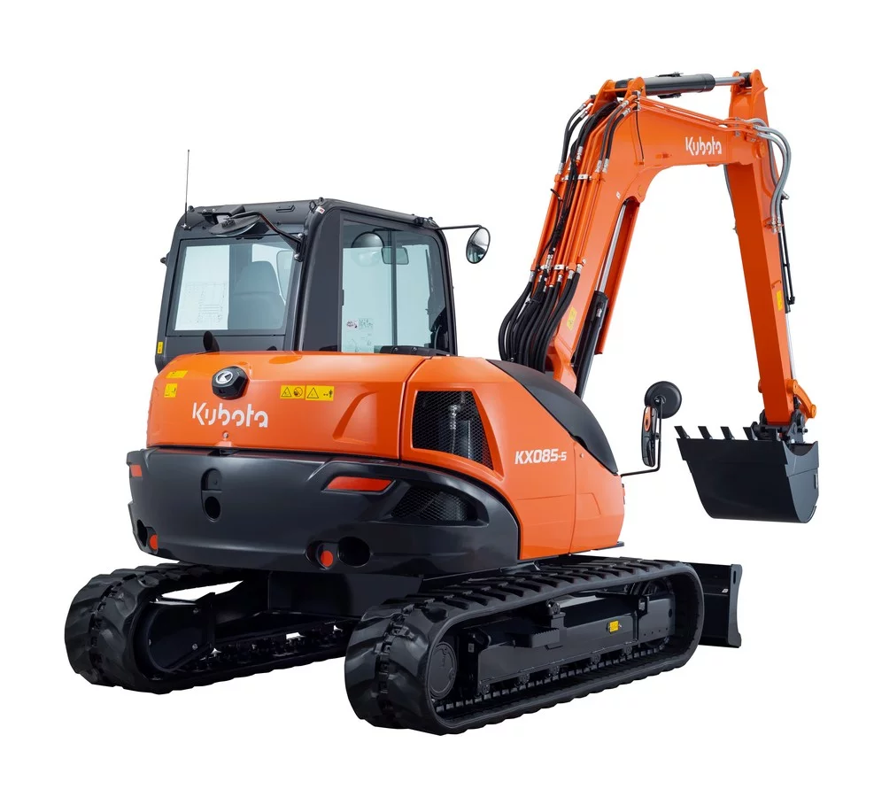 Kubota launches next-generation 8 tonne mini-excavator