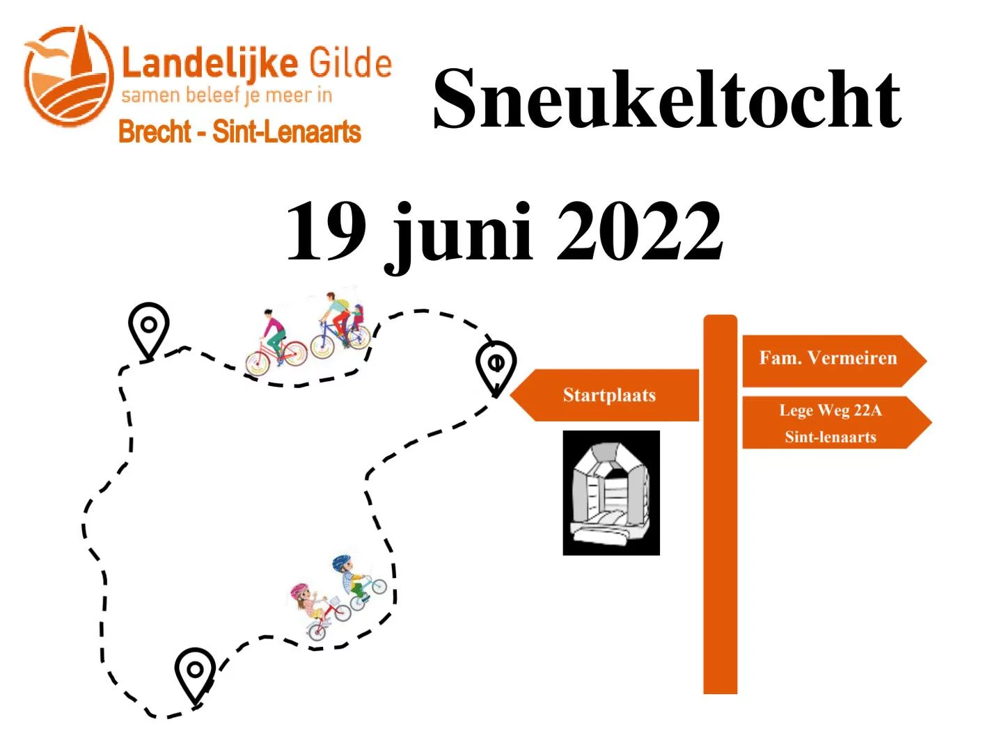 "Sneukeltocht" Landelijke Gilde Brecht en Sint-Lenaarts