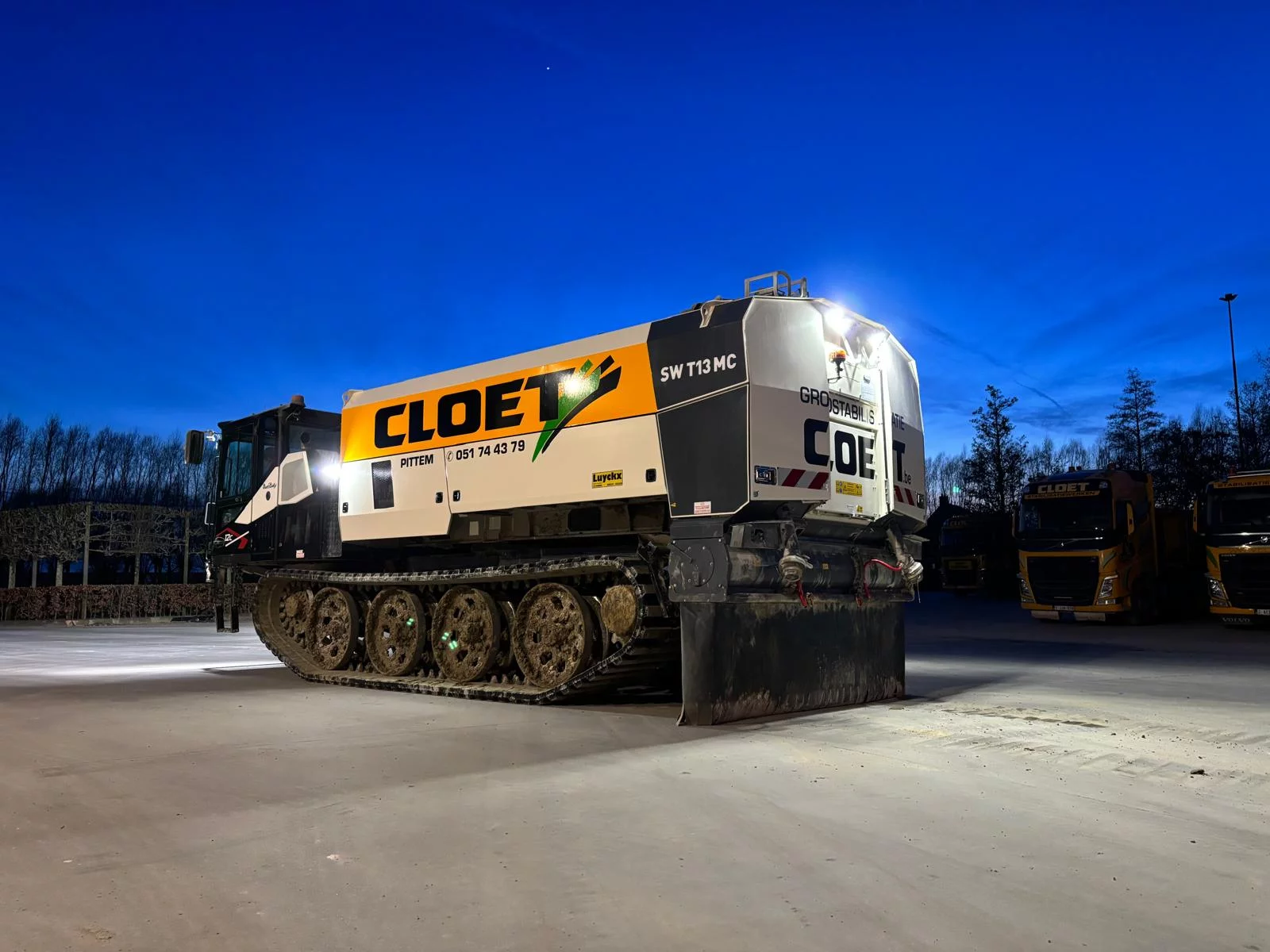 First PowerBully 12C with Streumaster delivered to Cloet