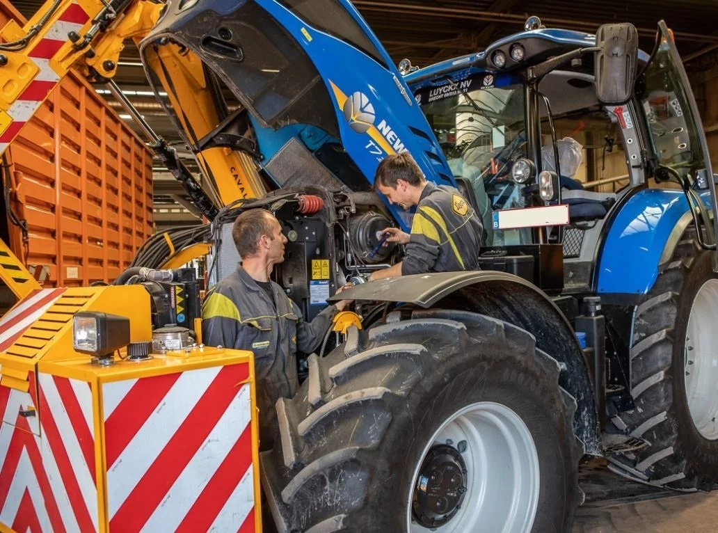 Action New Holland: winter maintenance