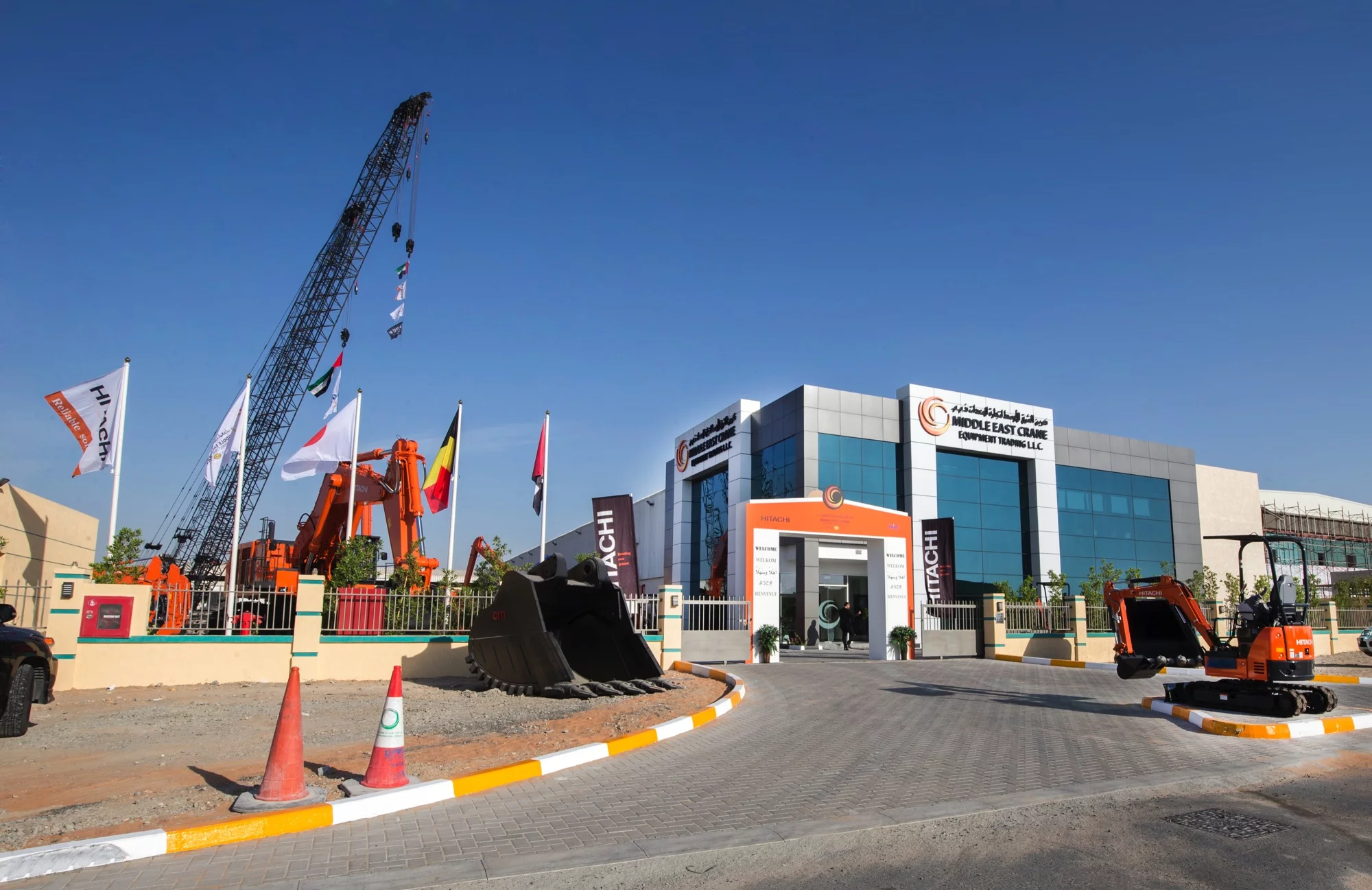 OPENING new facilities Middle East Crane