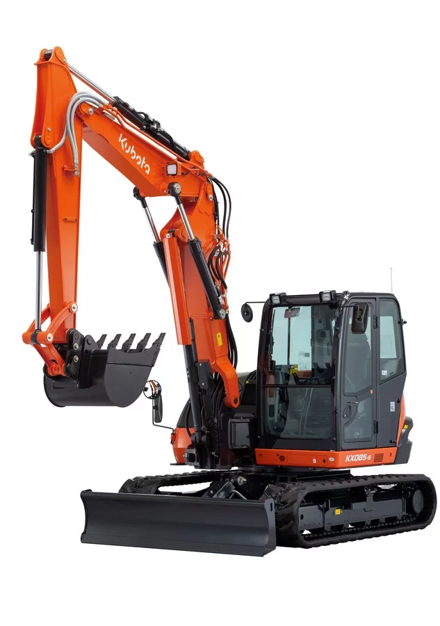 Kubota launches next-generation 8 tonne mini-excavator