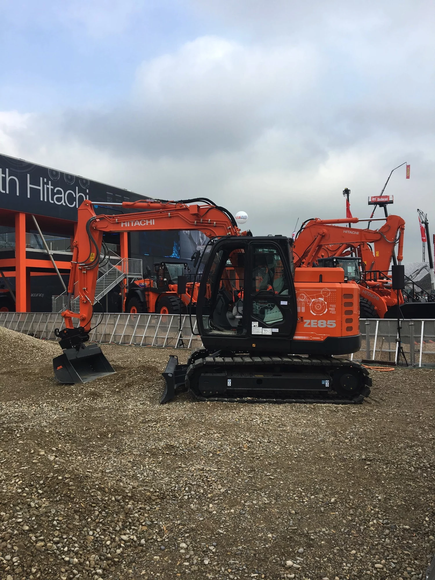 Connect with Hitachi at BAUMA