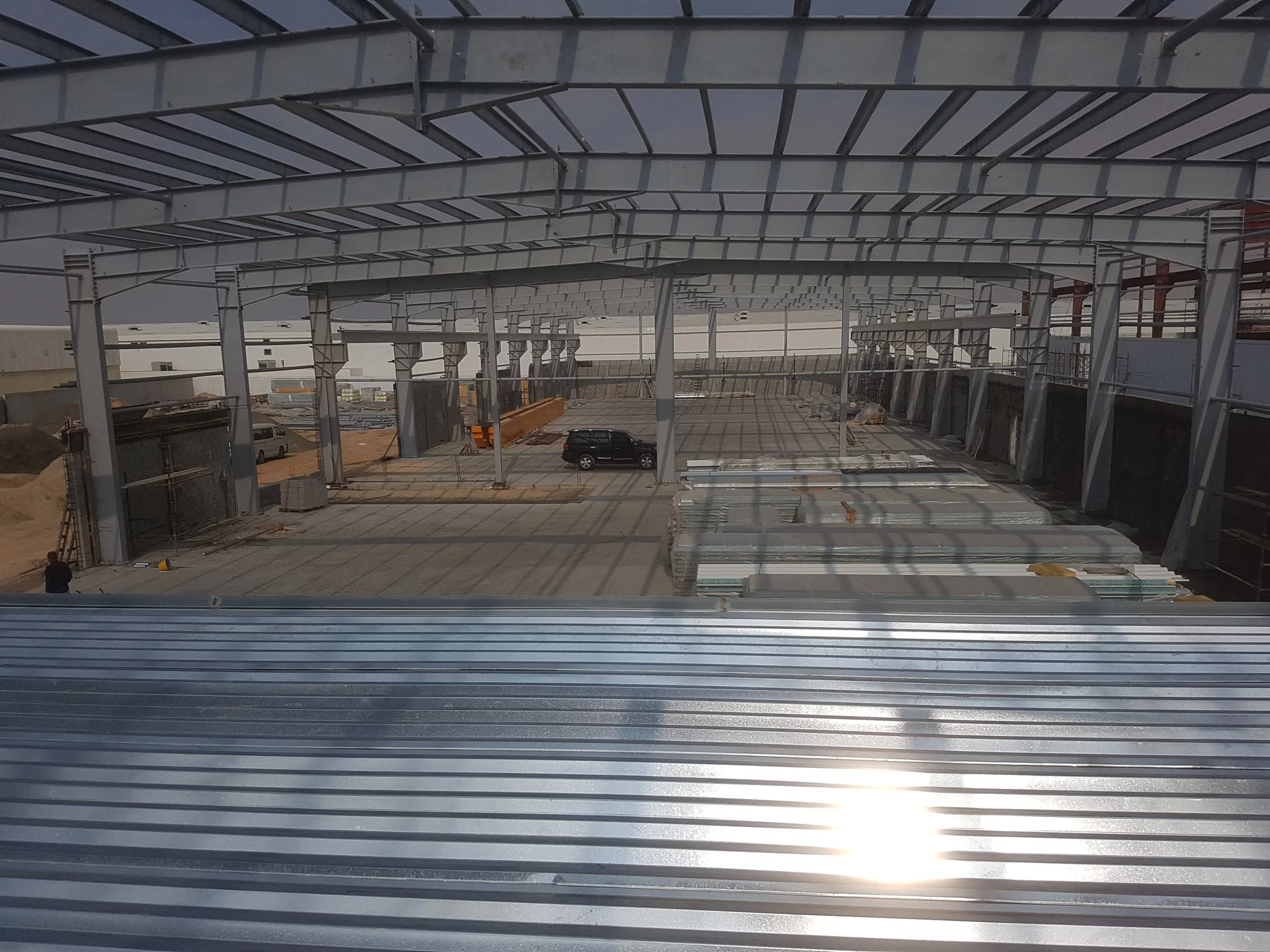 Progress new facilities under construction - Middle East Crane