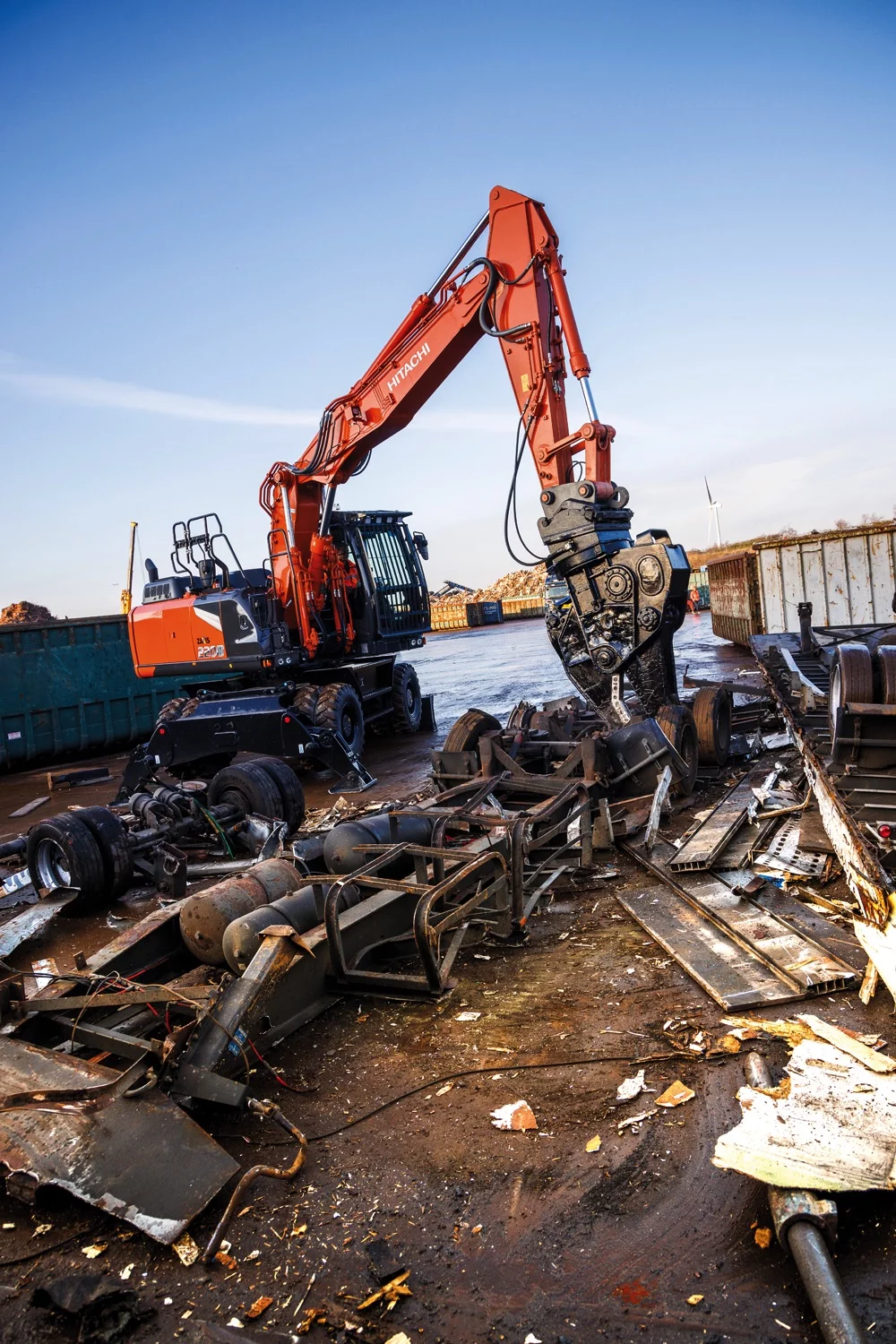 Hitachi launches largest model in Zaxis-7 series: ZX220W-7