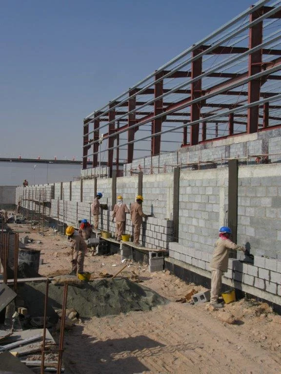 Progress new facilities under construction - Middle East Crane