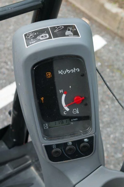 Kubota LPG mini excavator