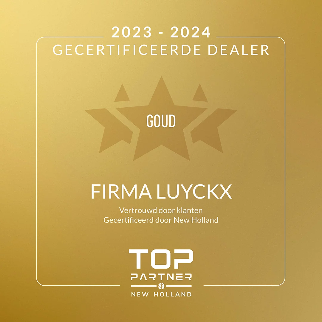 Gold Partner New Holland 2023 - 2024