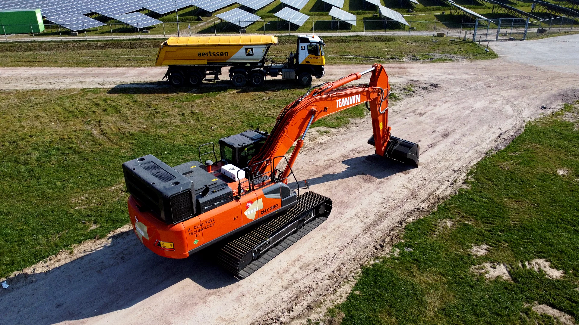 Hydrogen excavator in test phase Terranova