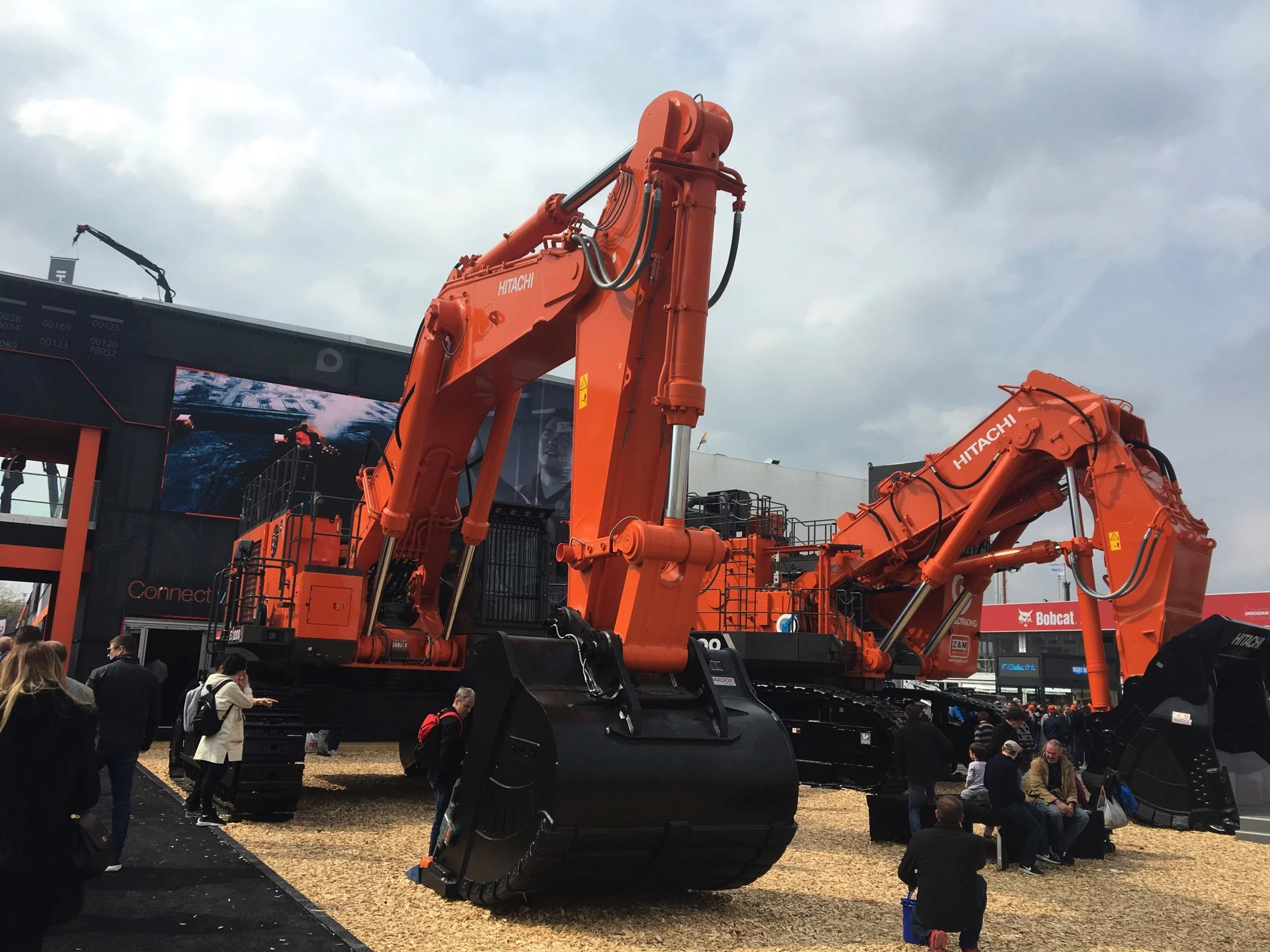Connect with Hitachi at BAUMA