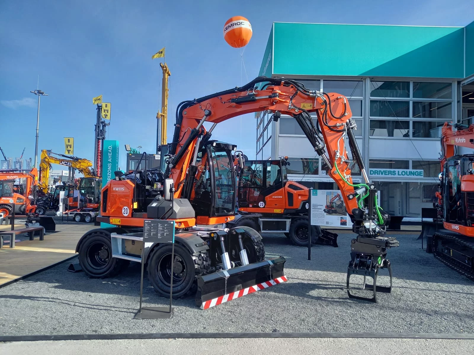Kubota unveils new wheeled excavators at bauma 2025