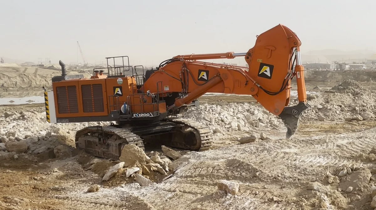 Sunton rock breaker for Aertssen Machinery Services