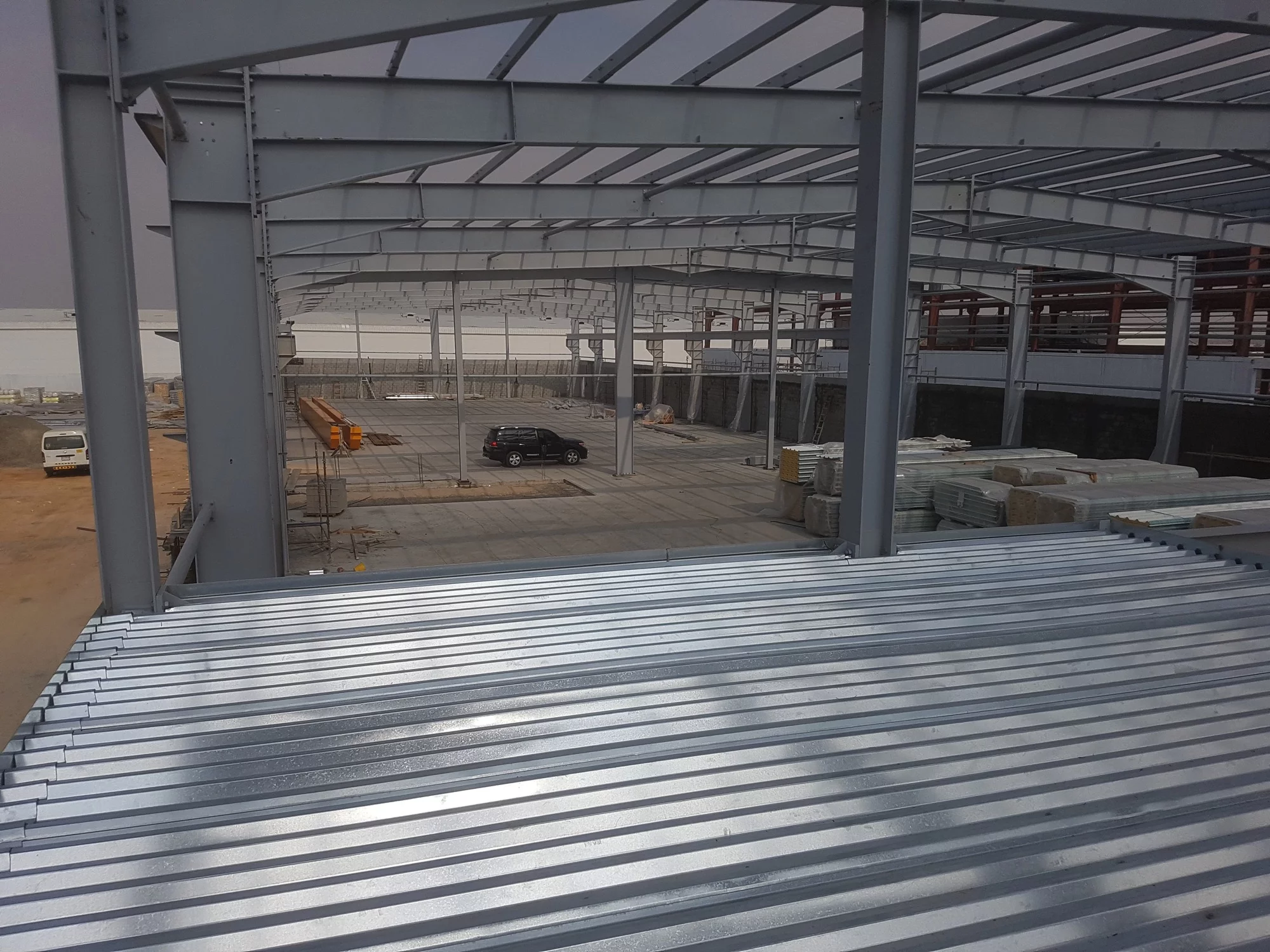 Progress new facilities under construction - Middle East Crane