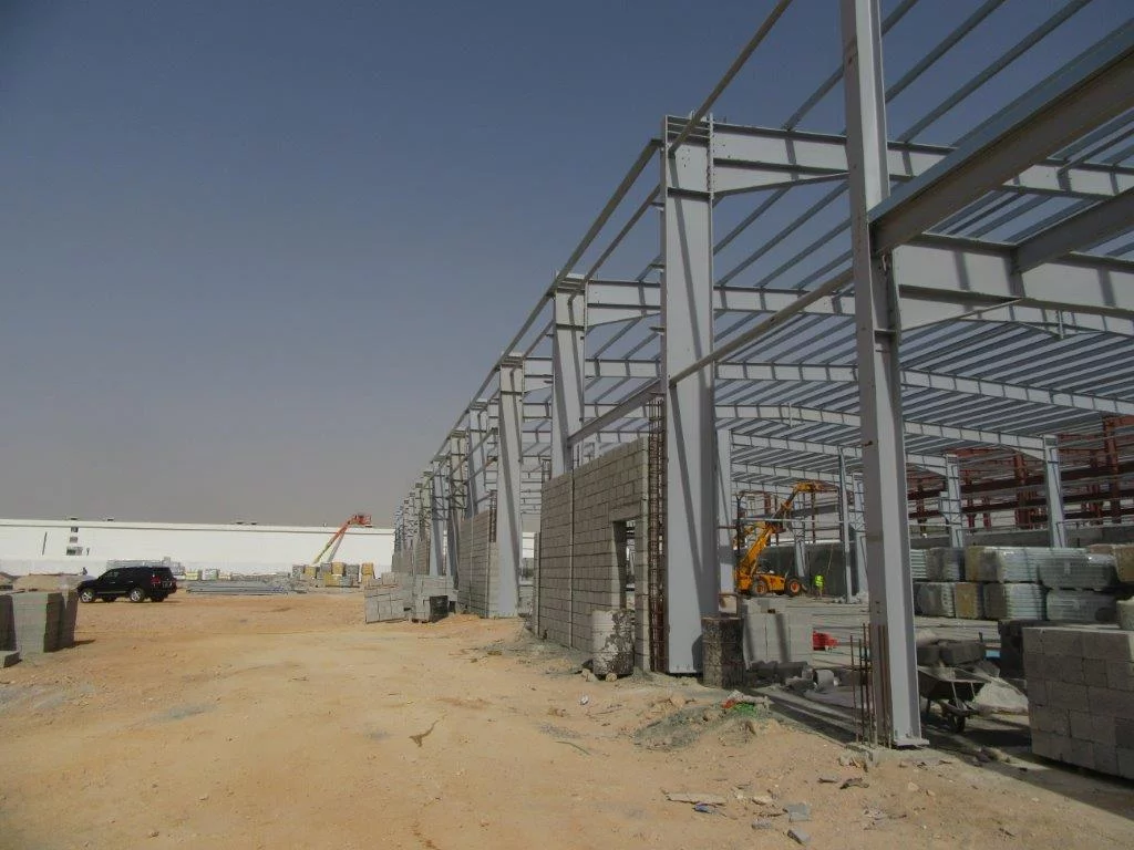 Progress new facilities under construction - Middle East Crane