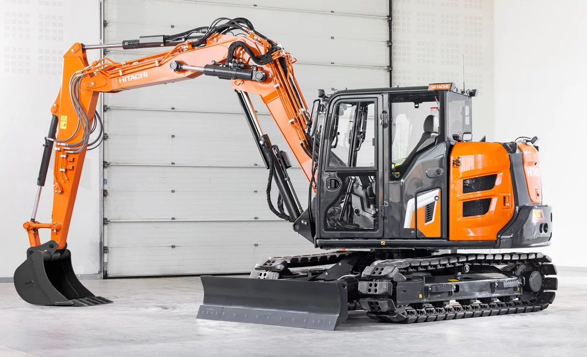 HITACHI ZAXIS 95US-7 & ZW310-7 セット Hitachi Construction Machinery unveils two new Zaxis-7