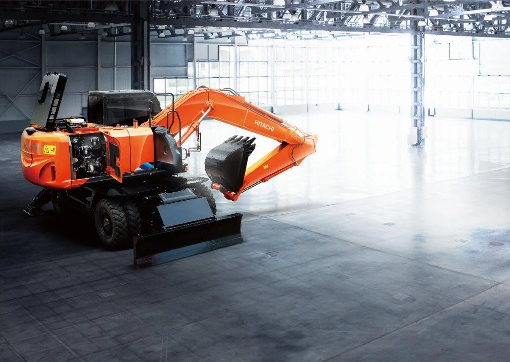 New arrival WHEELED EXCAVATORS