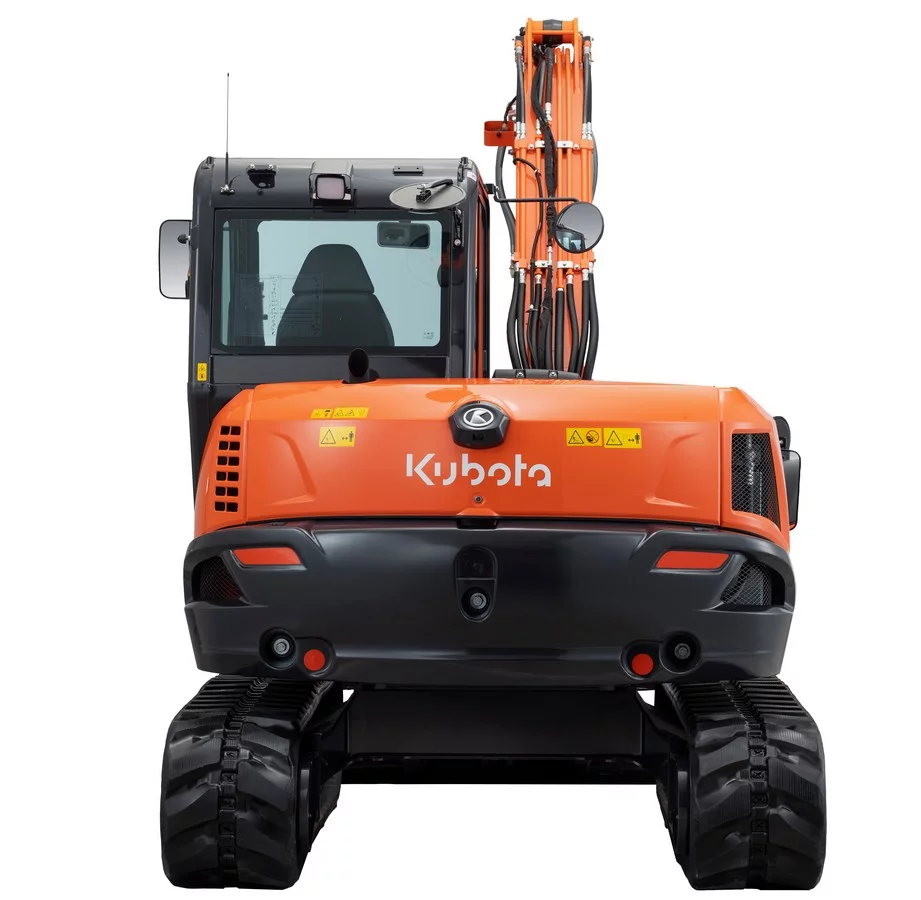 Kubota launches next-generation 8 tonne mini-excavator