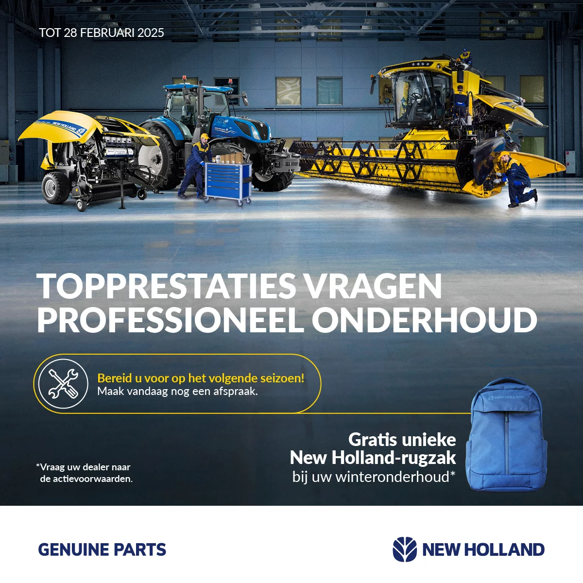 Winter maintenance New Holland 2024 - 2025