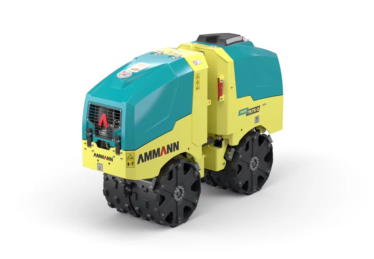 New Ammann trench roller ARR 1575-2: innovation in soil compaction