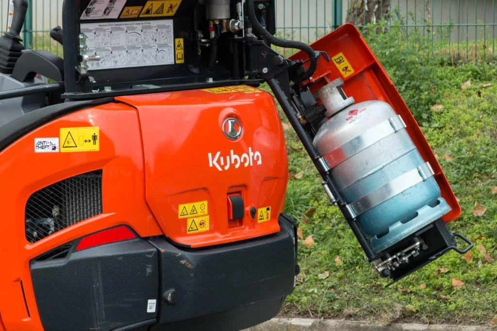 Kubota LPG mini excavator