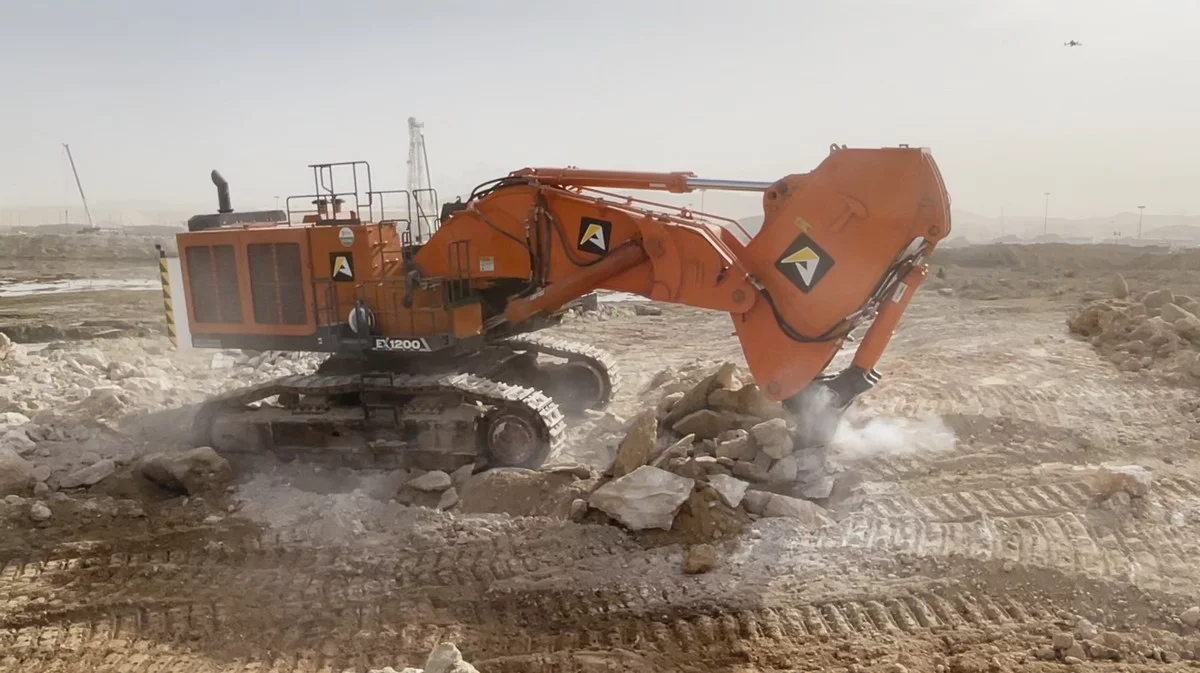 Sunton rock breaker for Aertssen Machinery Services