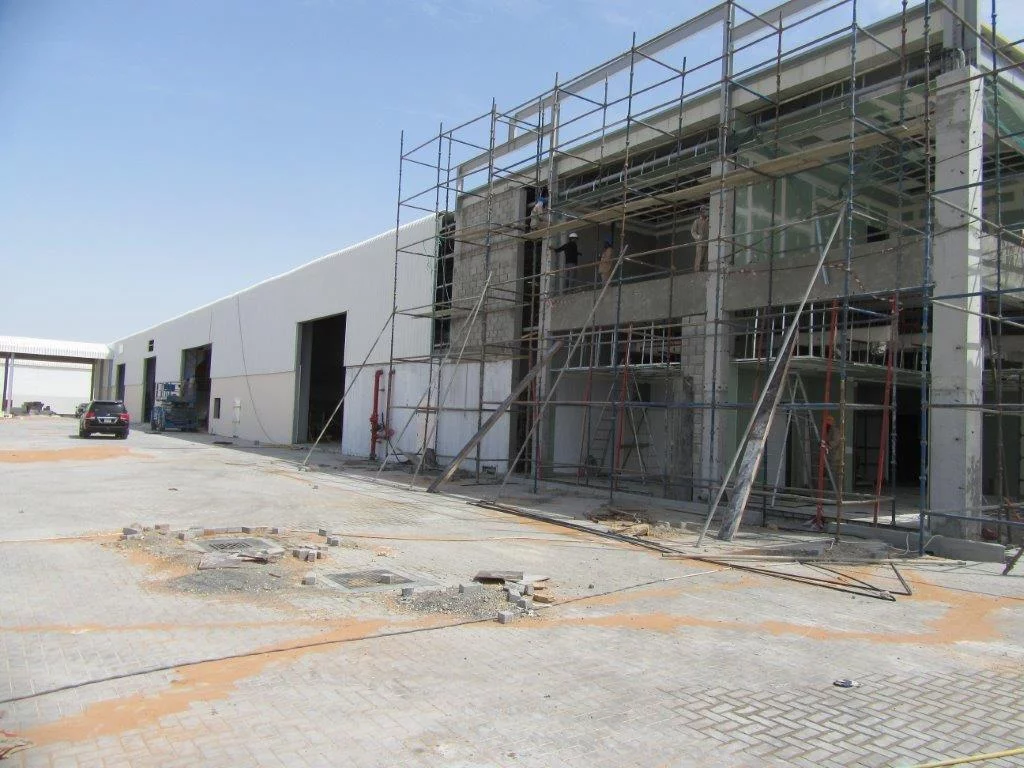 Progress new facilities under construction - Middle East Crane