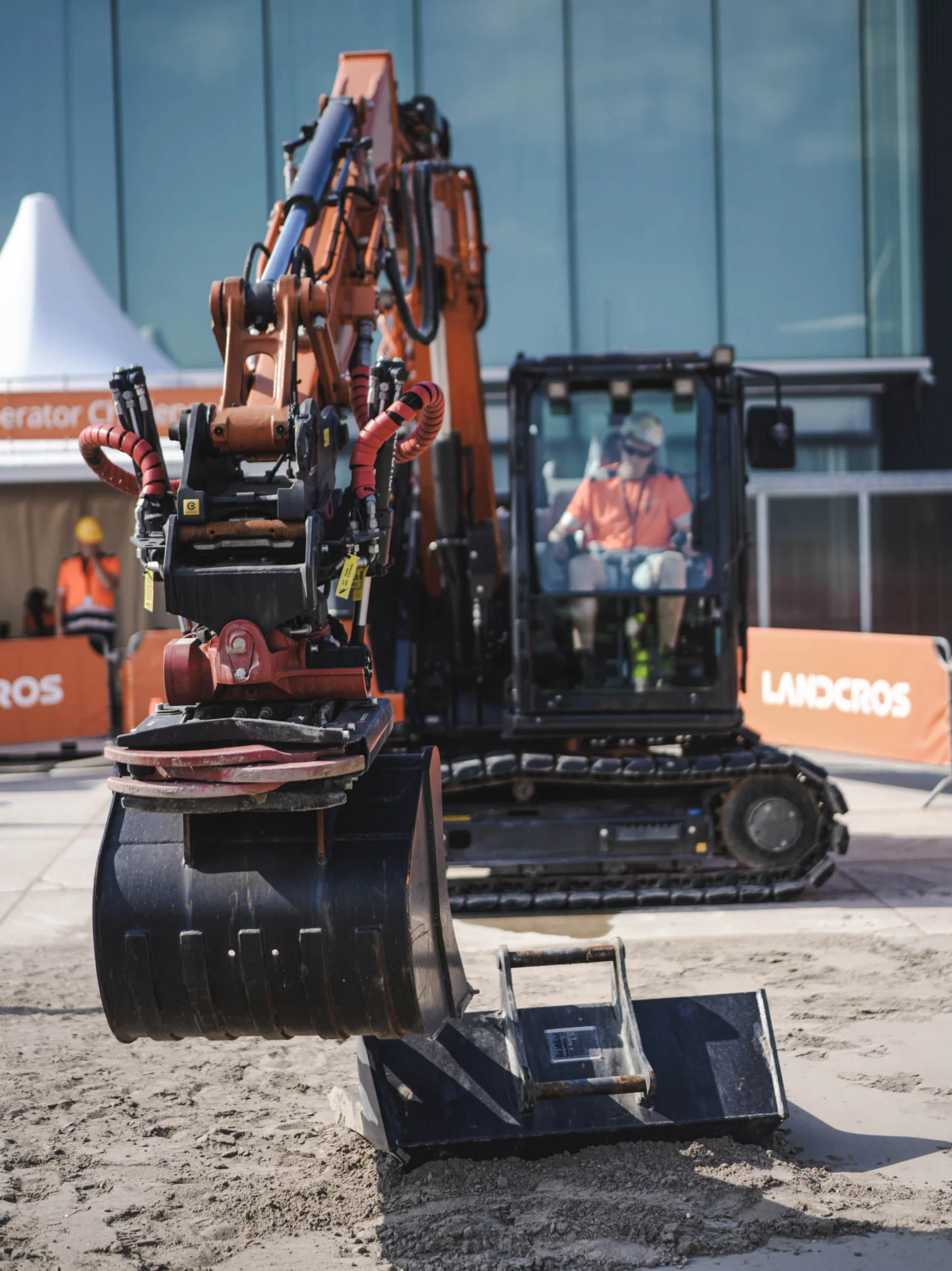 LANDCROS Operator Challenge 2026 brings together Belgian machine operators