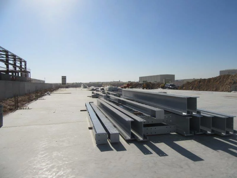 Progress new facilities under construction - Middle East Crane