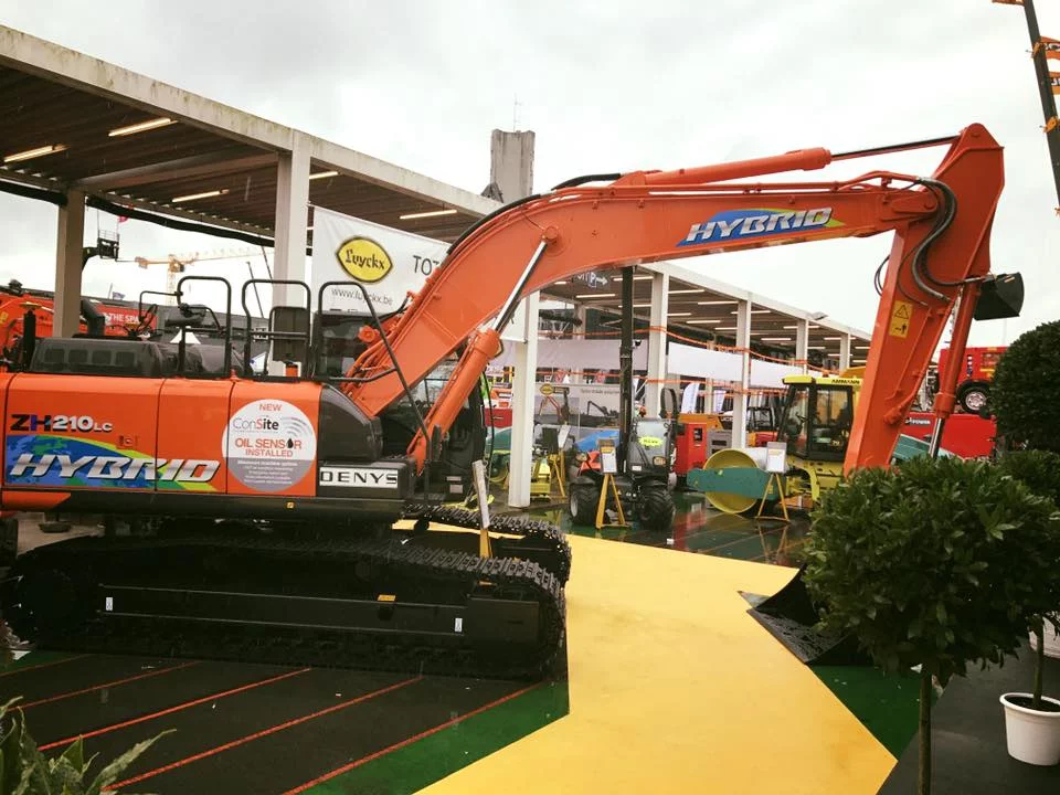 Hitachi unveils a first for the construction industry