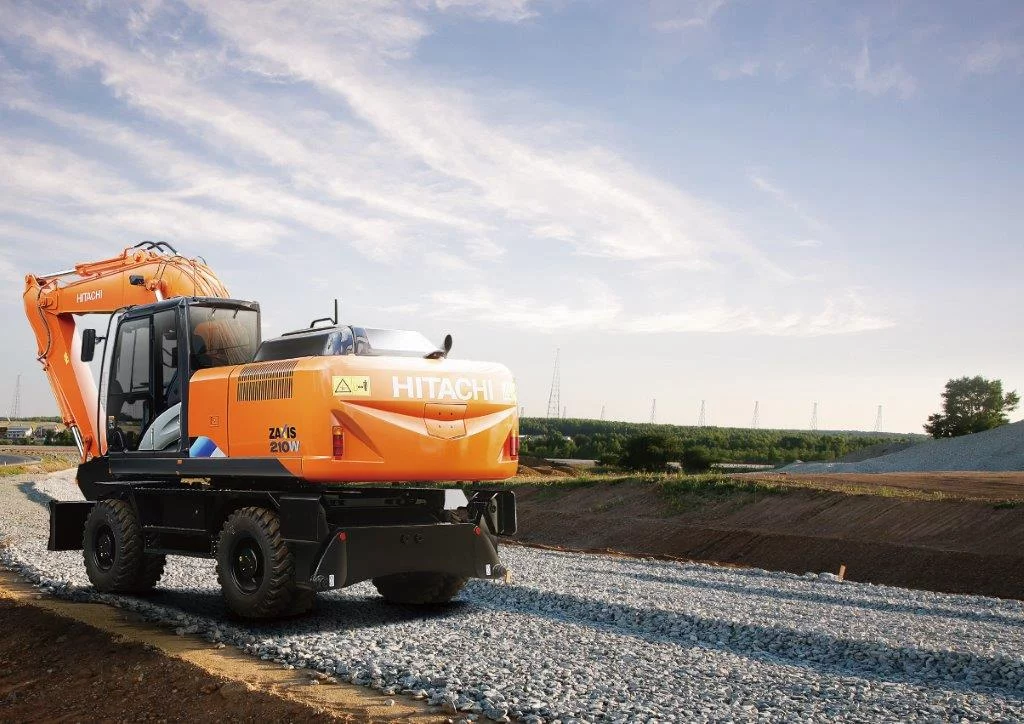 New arrival WHEELED EXCAVATORS