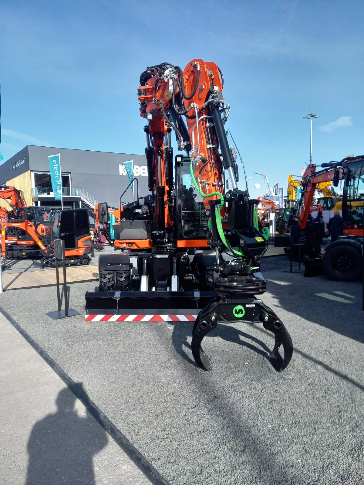 Kubota unveils new wheeled excavators at bauma 2025