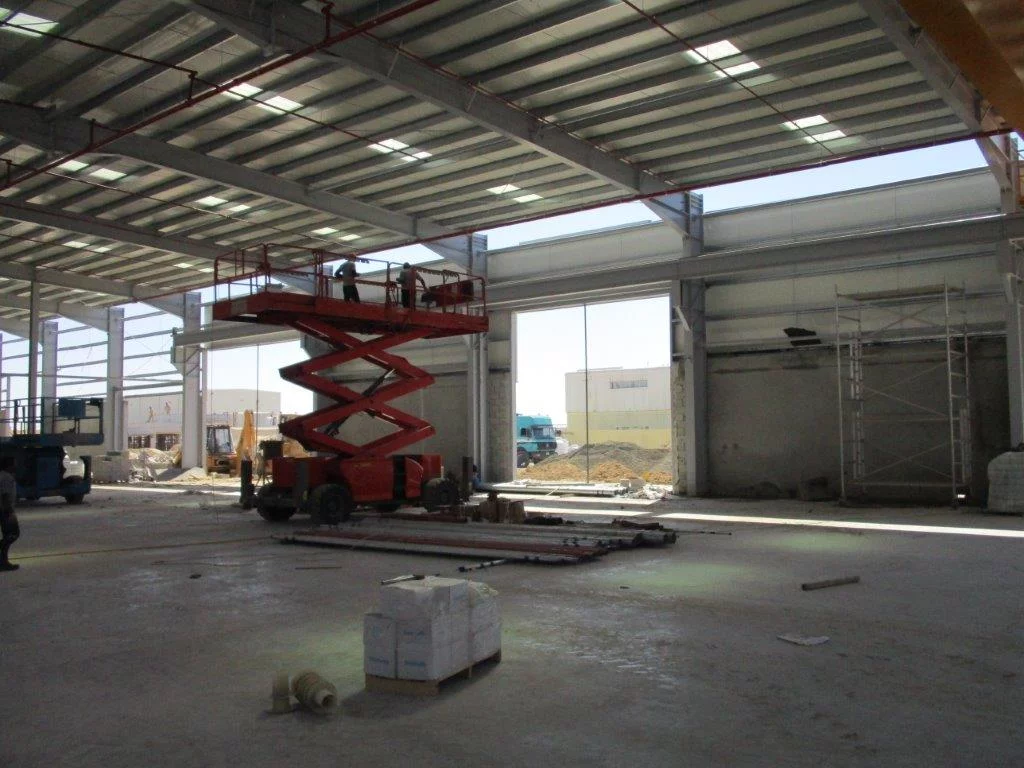 Progress new facilities under construction - Middle East Crane