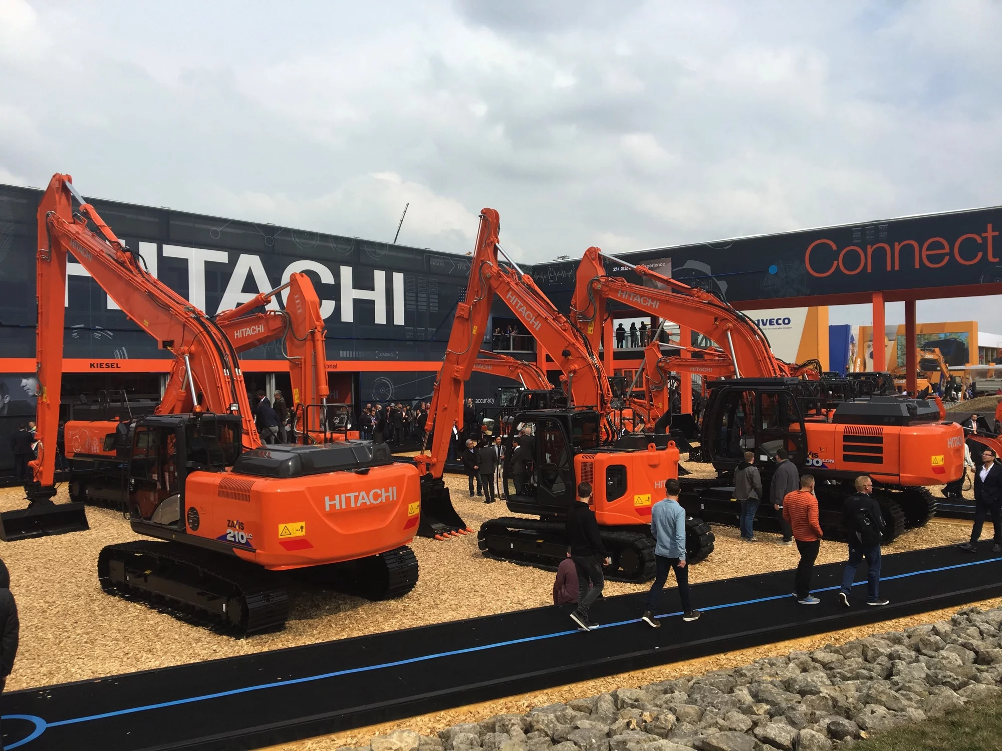 Connect with Hitachi at BAUMA