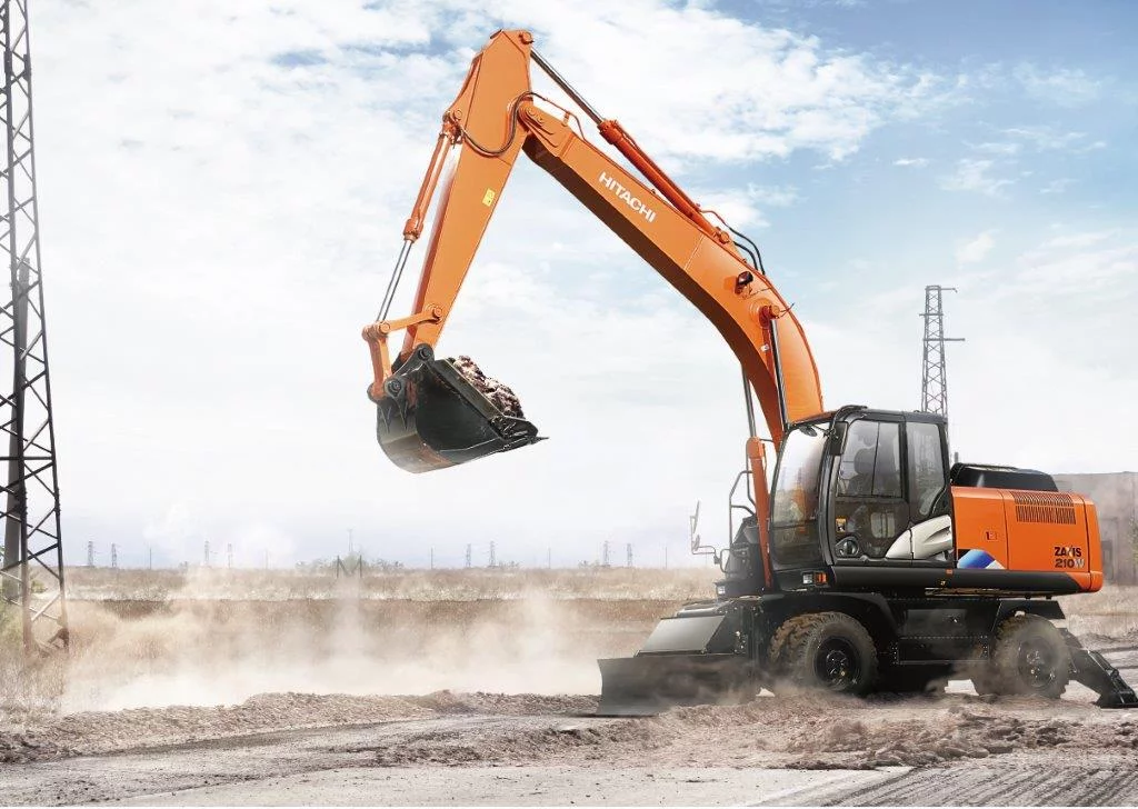 New arrival WHEELED EXCAVATORS
