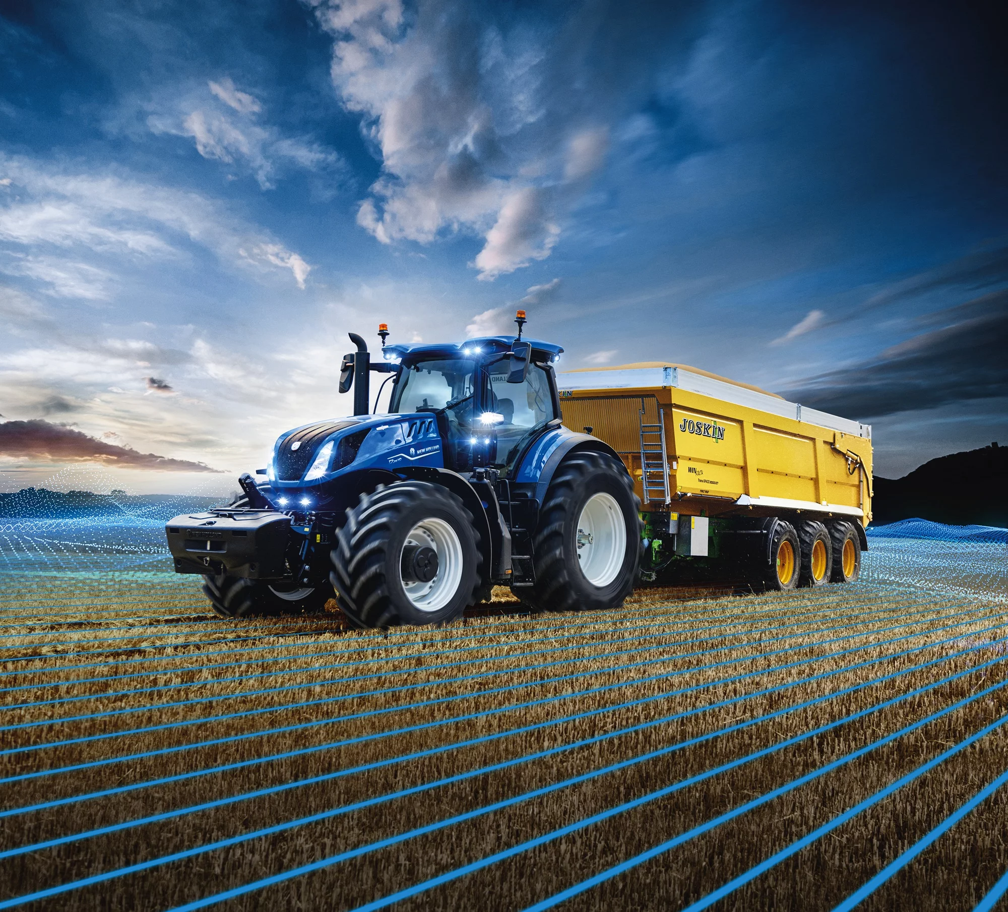 New Holland launches new T7 Heavy Duty at INTELLIGENT FARMING ALL_WAYS event