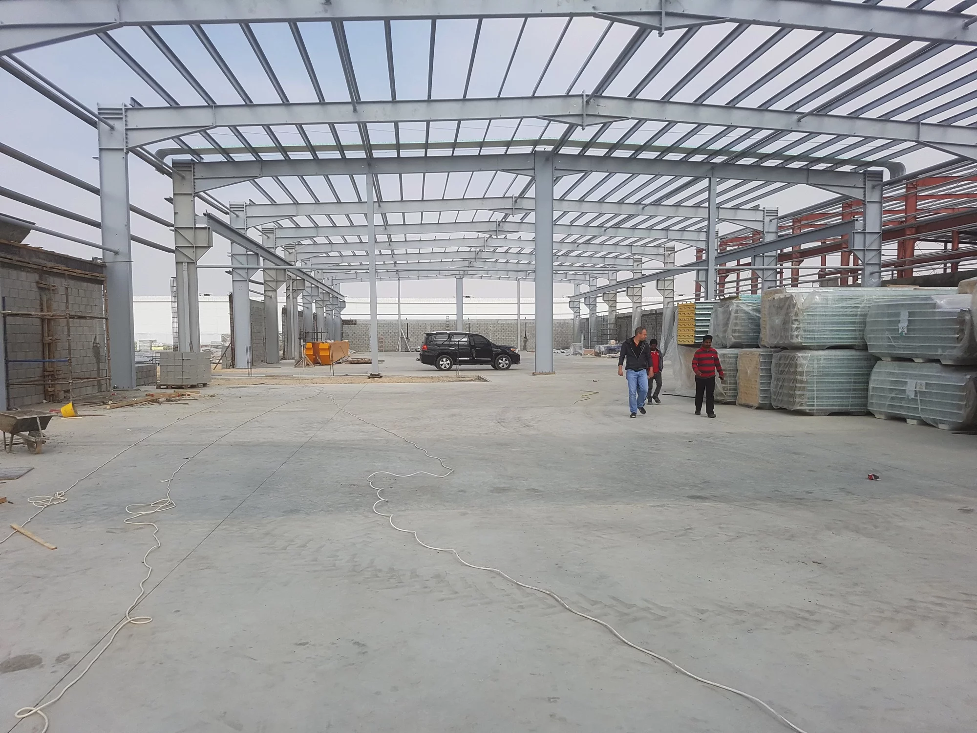 Progress new facilities under construction - Middle East Crane