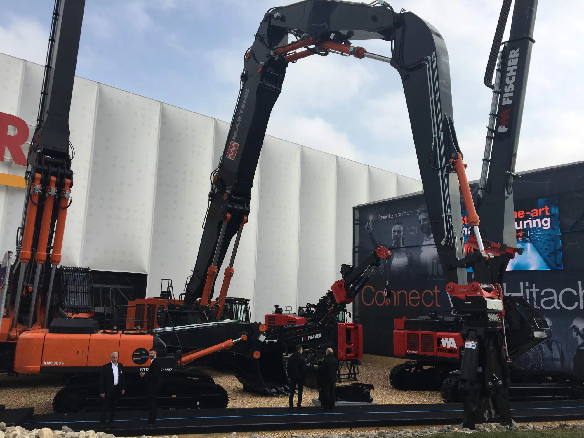 Connect with Hitachi at BAUMA