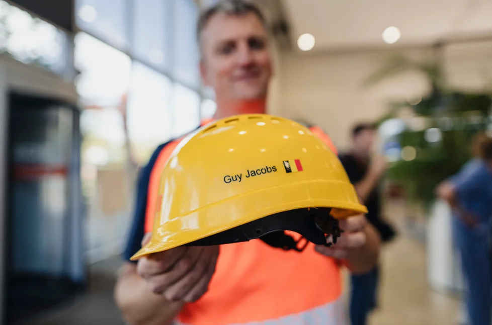 Guy Jacobs wins the international LANDCROS Operator Challenge