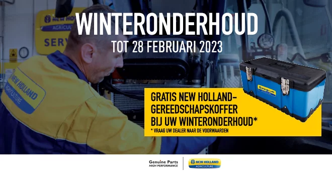 Winter Maintenance 2022 - 2023: Time for a check-up of your New Holland Machine